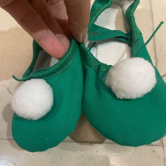 Tinkerbell inspired slippers size 12.5T - Picture 3 of 5